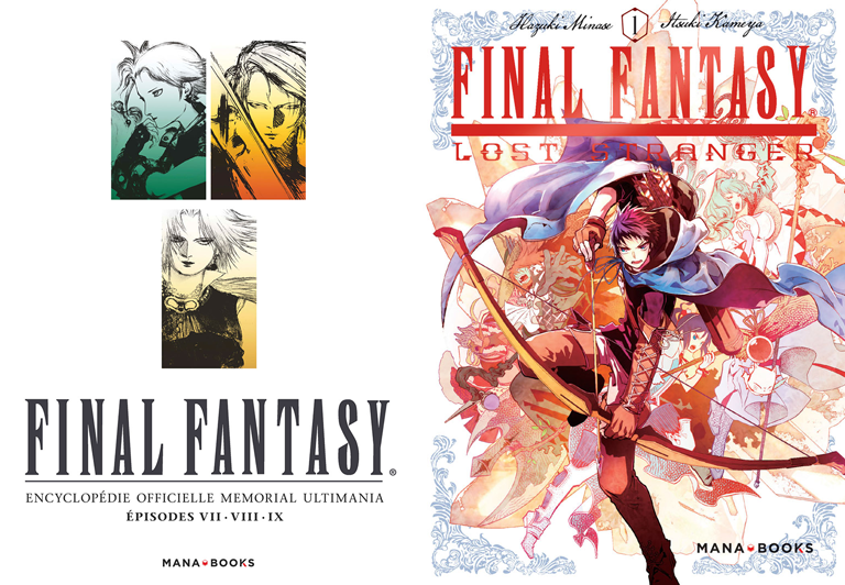 [FR] Final Fantasy : Encyclopédie officielle Memorial Ultimania Vol.1 and Final Fantasy : Lost Stranger T01 on sale now!