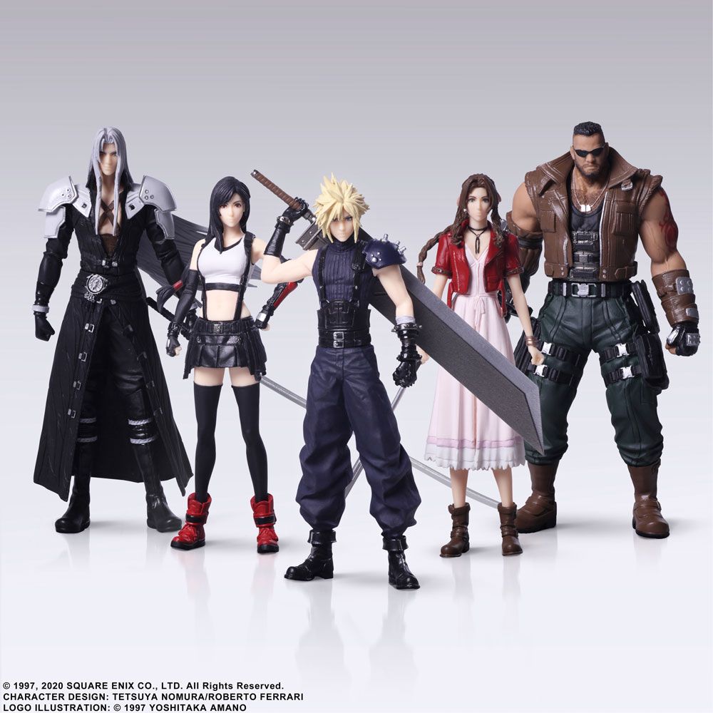 [Pre-Order] FINAL FANTASY VII Remake Trading Arts (Set of 5)