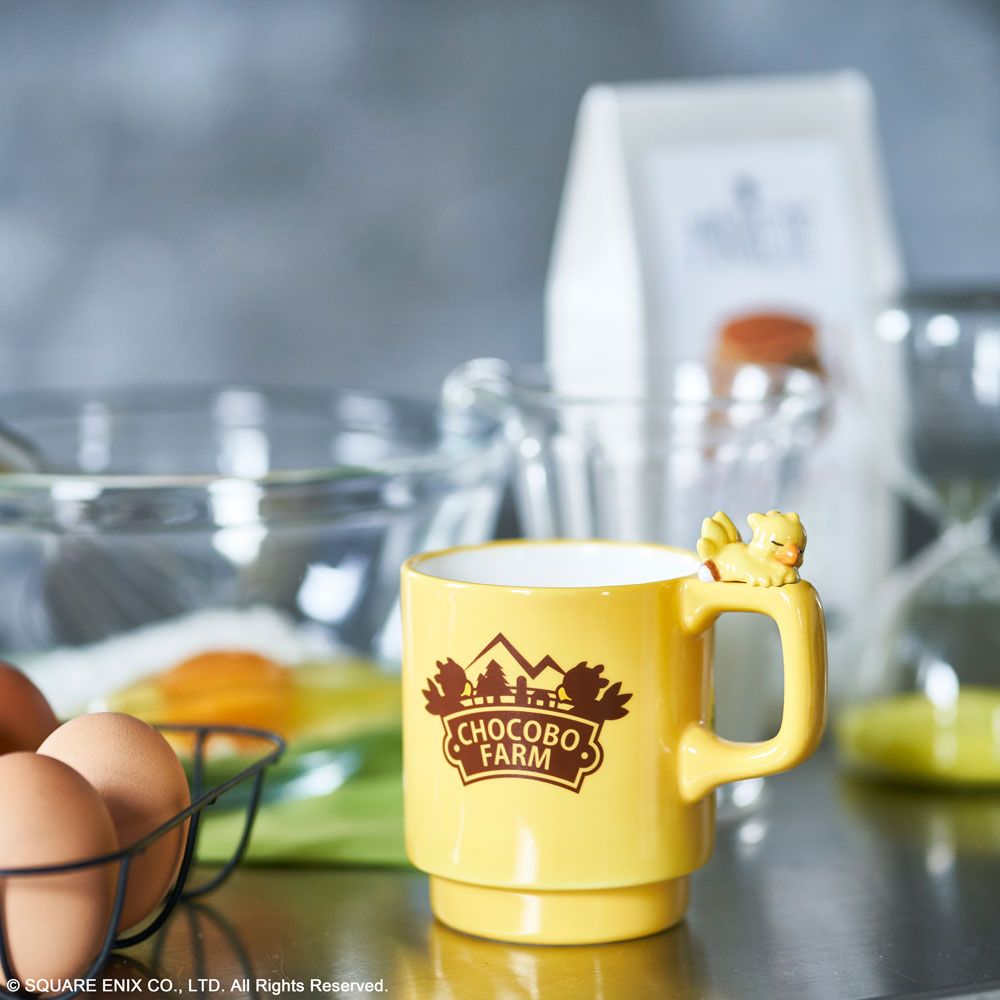 [Pre-Order] FINAL FANTASY Character Figure Mug Chocobo