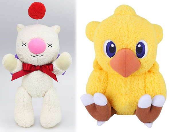 [Pre-Order] FINAL FANTASY Fluffy Fluffy Plush Moogle & Chocobo