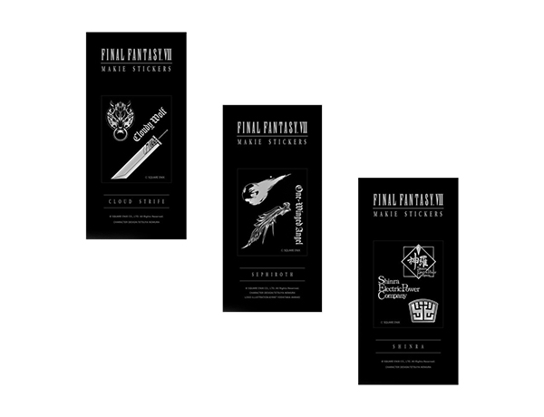 [Pre-Order] FINAL FANTASY VII Makie Metallic Decoration Stickers