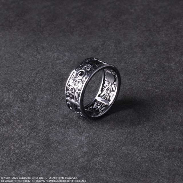 [North America] [Pre-Order] FINAL FANTASY VII REMAKE Black Silver Ring: Sephiroth