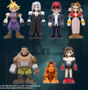[Pre-Order] FINAL FANTASY VII Polygon Figure Display (Blind Box of 8)