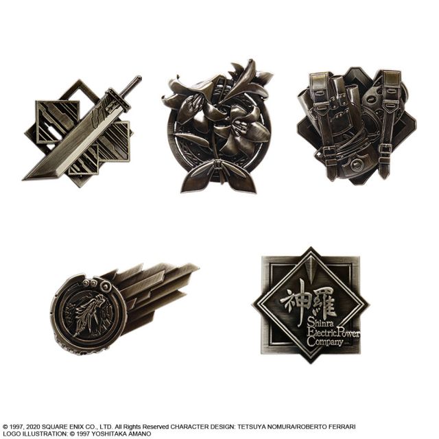 [Pre-Order] FINAL FANTASY VII REMAKE Pin Badge (Blind Box of 10)