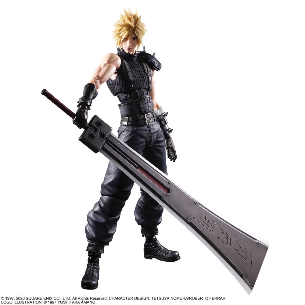 [Pre-Order] FINAL FANTASY VII REMAKE PLAY ARTS KAI Action Figure - Cloud Strife Ver. 2 Limited Version
