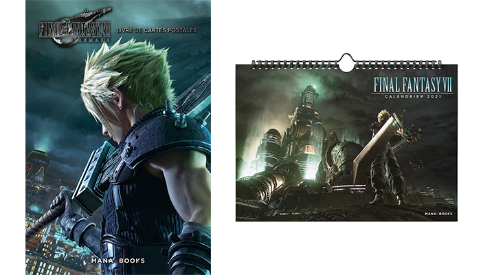 [FR] FINAL FANTASY VII REMAKE Post Card Book and FINAL FANTASY VII Calendar 2021 Available Now!