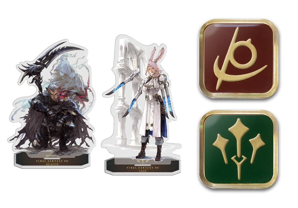 [Pre-Order] FINAL FANTASY XIV Acrylic Job Stand / Job Pin