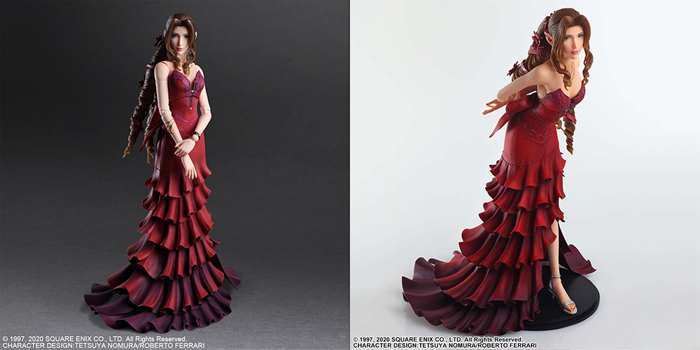[Pre-Order] FINAL FANTASY VII REMAKE PLAY ARTS KAI Aerith Gainsborough Dress Ver. / STATIC ARTS Aerith Gainsborough Dress Ver.