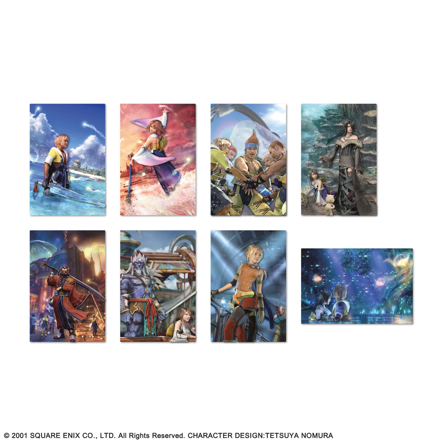 [Pre-Order] FINAL FANTASY X Clear Visual Card Set