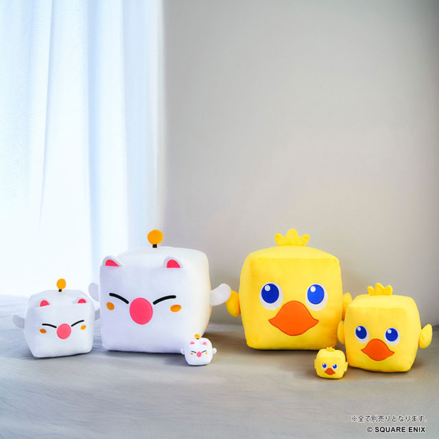 [Pre-Order] FINAL FANTASY Cube Plush - MOOGLE/CHOCOBO