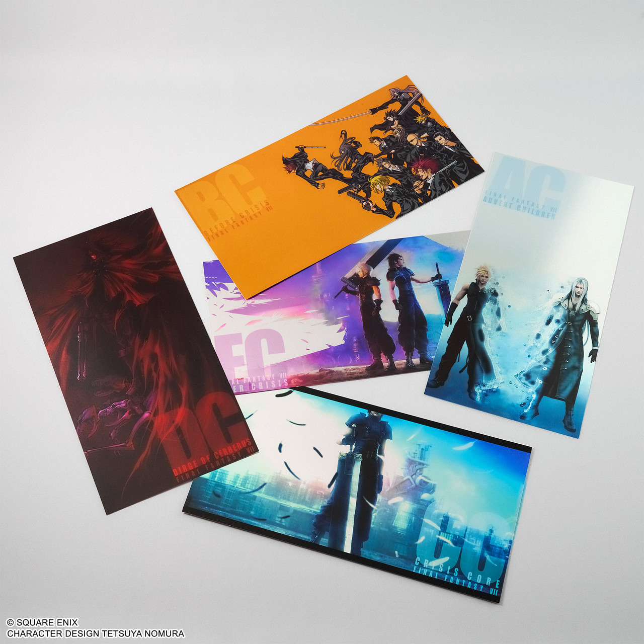 [Pre-Order] FINAL FANTASY VII Series Metallic Large Postcard Set