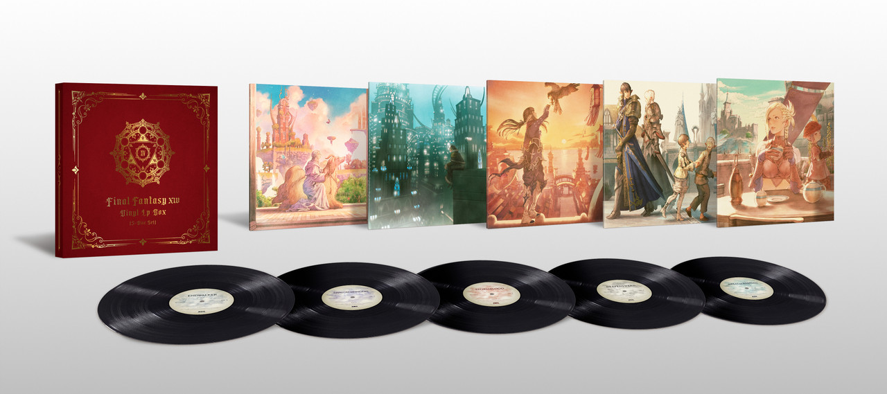 [Preorder] FINAL FANTASY XIV Vinyl LP Box (5-Disc Set)