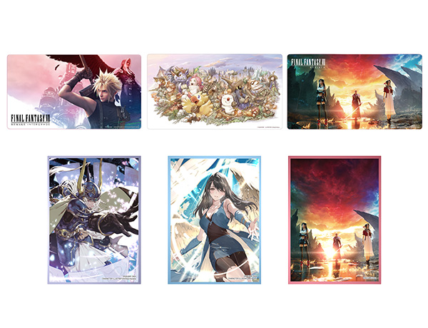 「ファイナルファンタジー」シリーズ プレイマット・カードスリーブ発売決定のお知らせ