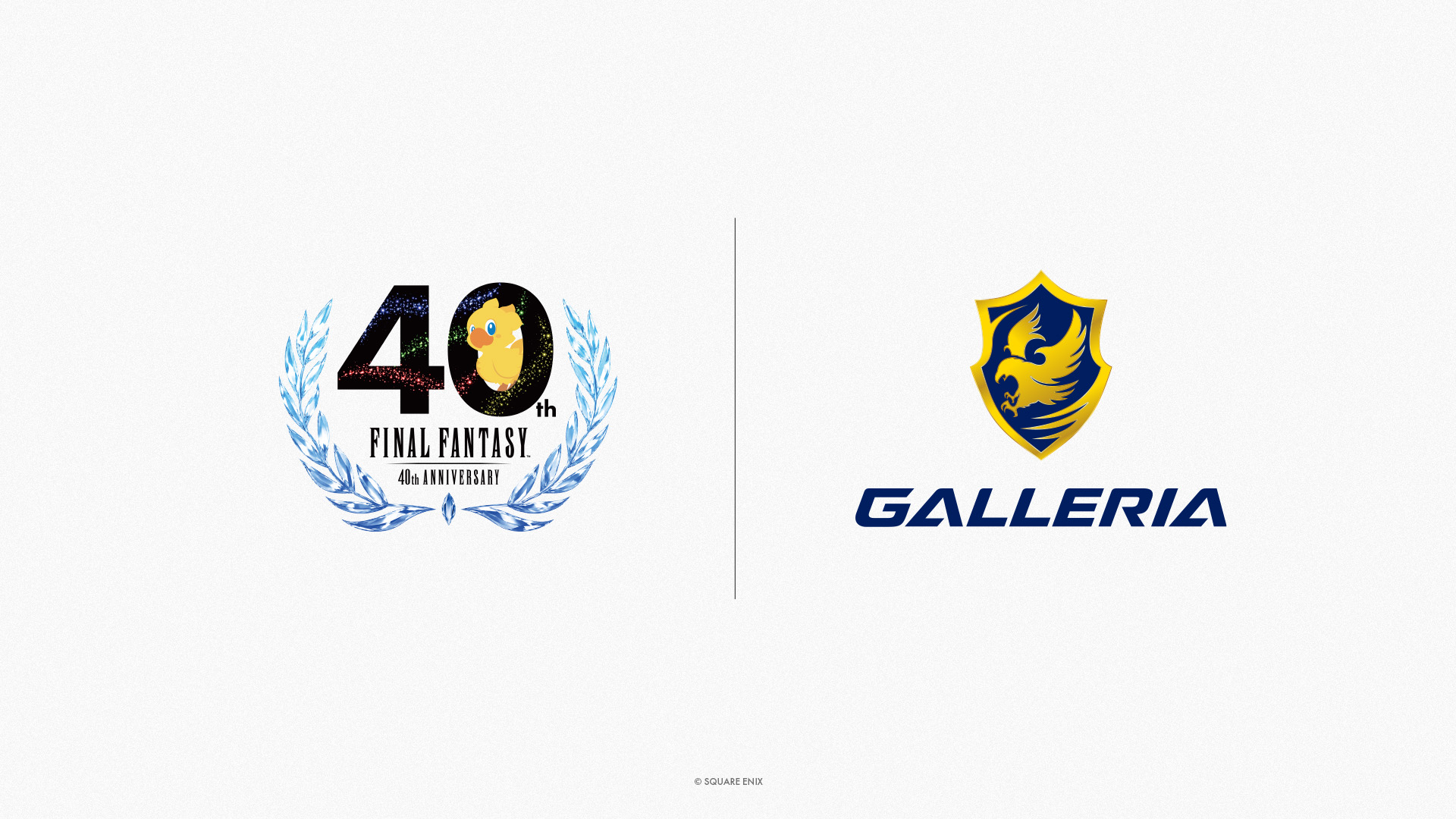 【GALLERIA】ファイナルファンタジー40周年記念コラボモデル発売決定！